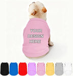 Custom Dog Shirt Pet Clothes Breathable Shirts by Plmoknijb