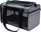 Vceoa 19x12x12 Inches Cat, Dog Carrier - Image 2