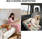 Colorful Leaf Seamless Crate Pad Cat Warming Pad Beds - Image 5