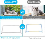 Cat Window Perch, Cat Hammock Window Seat w/Free Fleece Blanket 2025 Latest - Image 6