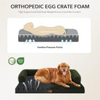 Orthopedic XXL Dog Beds, Waterproof Egg Crate Foam Big Pet Bed - Image 2