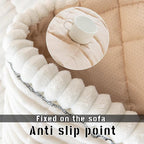 Sofa Cover Fuzzy Couch Cover for Pet, Couch Covers for Dogs Washable Non-Slip - Image 4
