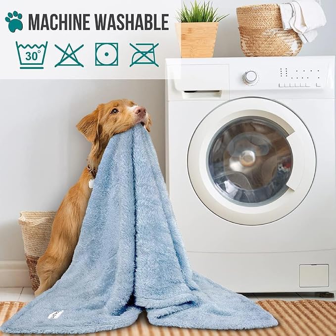 PetAmi Fluffy Soft Dog & Cat Blanket, Calming Pet Blanket Throw - Image 6