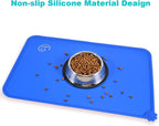 Silicone Waterproof Dog Cat Pet Feeding Mats, Non Slip, Easy Clean Pet Dog Cat - Image 5