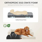 Orthopedic XXL Dog Beds, Waterproof Egg Crate Foam Big Pet Bed - Image 2