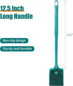 AQUANEAT 3pcs Fish Tank Cleaning Tools, Aquarium Double Sided Sponge Brush - Image 2
