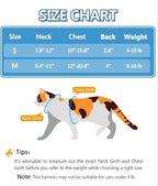 Halypet Cat Harness and Leash Set, Escape Proof Cat Harness, Safe Kitten Harness - Image 3