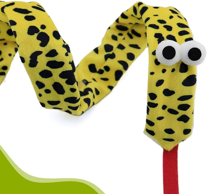 Interactive Cat Toy Wand with Crinkle, Cat Teaser Wand Rainbow String - Image 7