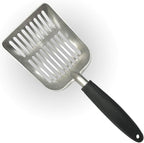 Cat Litter Scoop, Kitty Metal Scooper, Aluminum Alloy Sifter, Kitten Pooper - Image 2