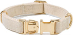 Soft Cotton Hemp Dog Collar - Image 6