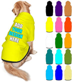 Custom Dog Clothes with Photo Name Logo Personalized Dog Sweaters by Mynvzrk