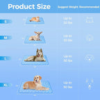 Rywell Self-Cooling Mat for Dogs Medium, Quick-Dry Dog Blanket - Image 9