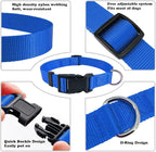 Blue Dog Collar Basic Adjustable Dog Collars - Image 3