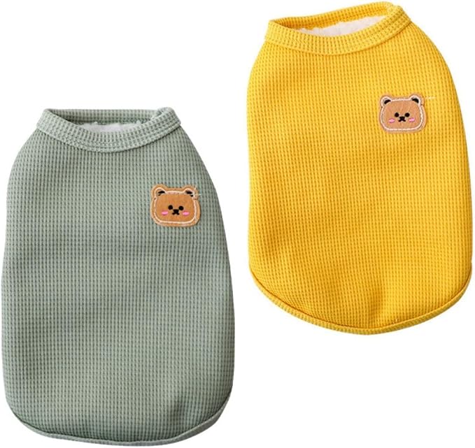 Fleece Cotton Dog Shirt & Cat Tee by BIECWIAY