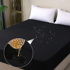 Waterproof Mattress Protector Queen, Fitted Sheet Style Breathable Mattress - Image 8