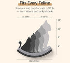 Curved Cat Wall Hammock Bed - Image 6