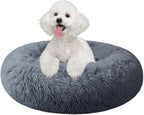 Nisrada Dog Bed for Small Medium Large Dogs, 20 inch Calming, Washable-Round - Image 8