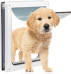 Pet Flap Door 2 Ways Locking Dog Wall Entry Pet Door - Image 2