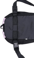 Pet Dog Puppy Cat Carrier Five Holes Backpack Double Shoulder Straps Canvas - Image 5