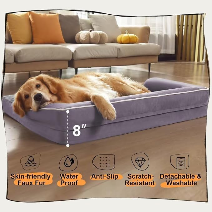 Orthopedic Large Dog Bed Washable, Dog Beds - Image 6