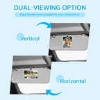 2 Pack Magnetic Car Visor Photo Holder – Personalized Acrylic Clip - Image 5