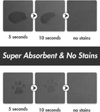 MontVoo-Absorbent Pet Feeding Mat-No Stains Pet Mat - Image 2