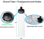 4.3ft Fish Tank Cleaner Aquarium Siphon Gravel Vacuum - Image 3