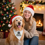 Bark Ranger White Dog Bandana, Funny Gifts - Image 5