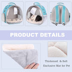Portable Small Animal Backpack Travel Breathable Pet Carrier Bag Cages - Image 6