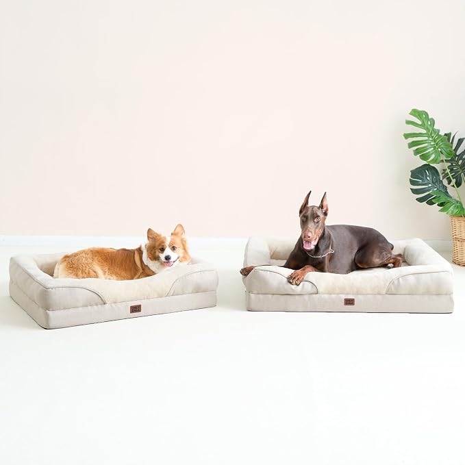EHEYCIGA Orthopedic XL Dog Bed for Large Sized Dog, Waterproof Liner & Washable - Image 8