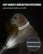 Joytale Reflective Dog Collar, Adjustable Nylon Pet Collar - Image 5