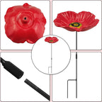 MIXXIDEA Redflower Bird Feeder Baths - Image 6