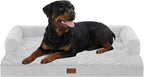 Orthopedic Dog Beds for Extra Large Dogs, Waterproof Egg Crate Foam XL Dog Bed by CasaPaw