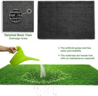 ALTRUISTIC Artificial Grass 7FTX91FT, Realistic Fake Grass Deluxe Turf - Image 5