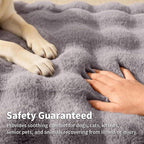 Self-Warming Cat Bed, Plush Faux Fur Pet Bed Mat - Image 3