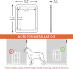 PETLESO Large Dog Door for Screen Door - Image 3