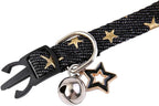 BoomBone Star Charm Studded Cat Collar Breakaway - Image 2