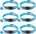 6 Pack Reflective Cat Collar by Jigichu