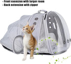 Dual Expandable Cat Backpack Carrier, Fit up to 20 lbs, Expandable Pet Carrier - Image 4
