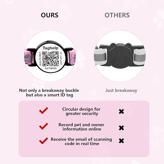 Reflective AirTag Cat Collar - Image 8