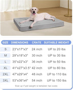 KSIIA Orthopedic Dog Bed for Crate Large Dog Bed XL - Image 7
