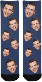 MyPupSocks Custom Personalized Photo Pet Face Socks, Cat and Dog Tracks Paws - Image 4