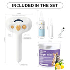 Pet Steam Brush for Dog & Cat – shower bath brush – Steam for Shedding & - Image 9