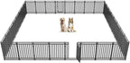 Dog Playpen Dog Fence Outdoor for Yard 47" H by Petorldog