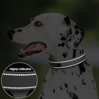 PetiFine Dog Collar for Large Dogs, Neoprene Padded and Adjustable, Reflective - Image 4