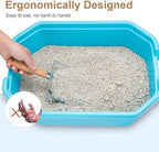 Cat Litter Scoop with Hook and Hole, Stainless Steel - Image 7