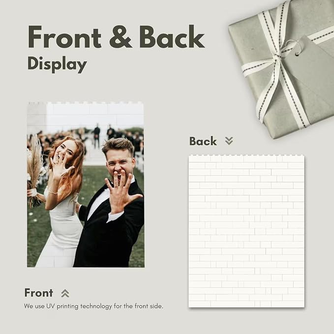 NAZENTI Custom Couple Photo Building Block gifts - Image 9