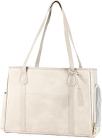 Stylish Dog Purse Carrier, Leather Pet Carrier Bag by Monanller