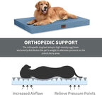 Outdoor Extra Large Dog Crate Bed, XXL Waterproof Dog Bed - Image 3