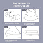 Orthopedic Dog Beds for Large Dogs, Memory Foam Dog Beds Large Sized Dogs - Image 8